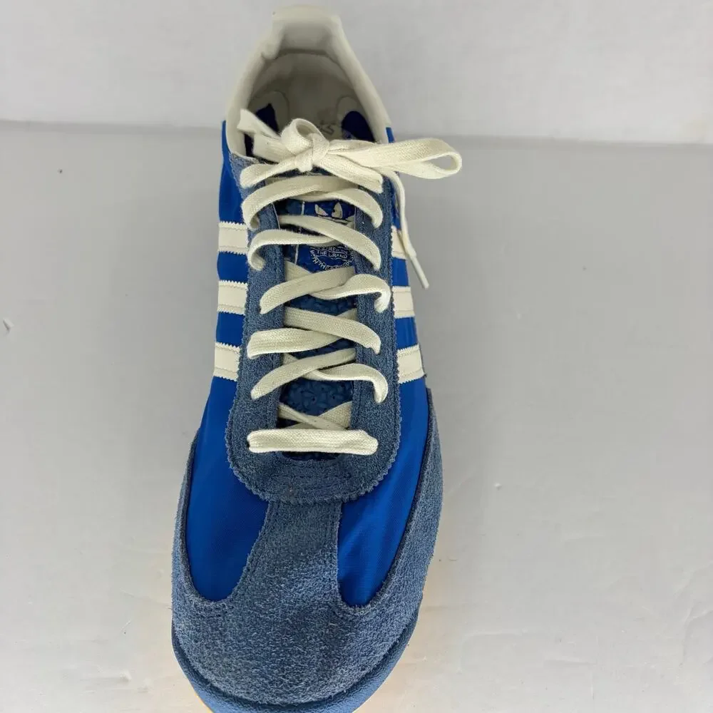 Adidas SL 72 RS Blue Scarlet White Red Gum Originals Retro Sz 12